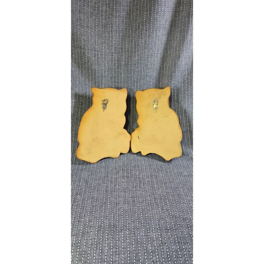 Vintage 1970s molded foam or resin owl